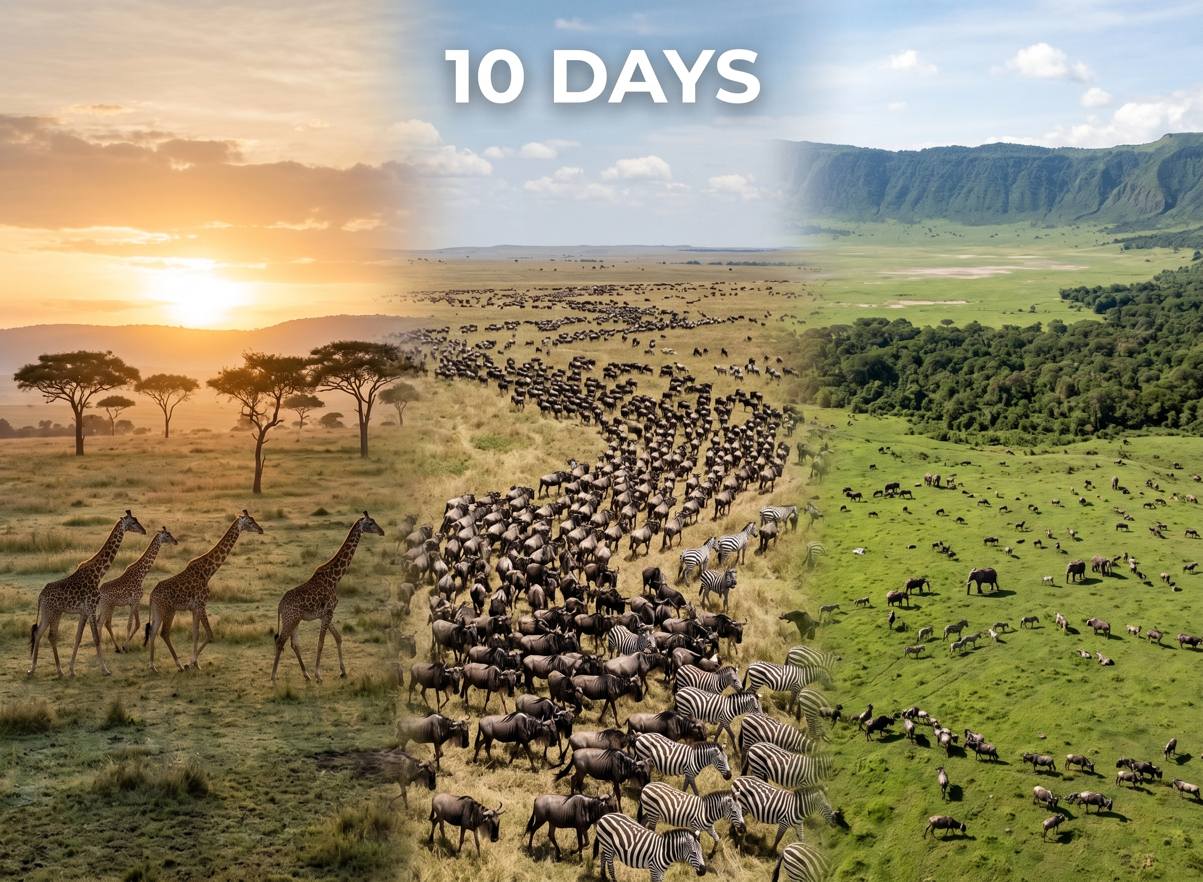 10 Days Kenya and Tanzania.