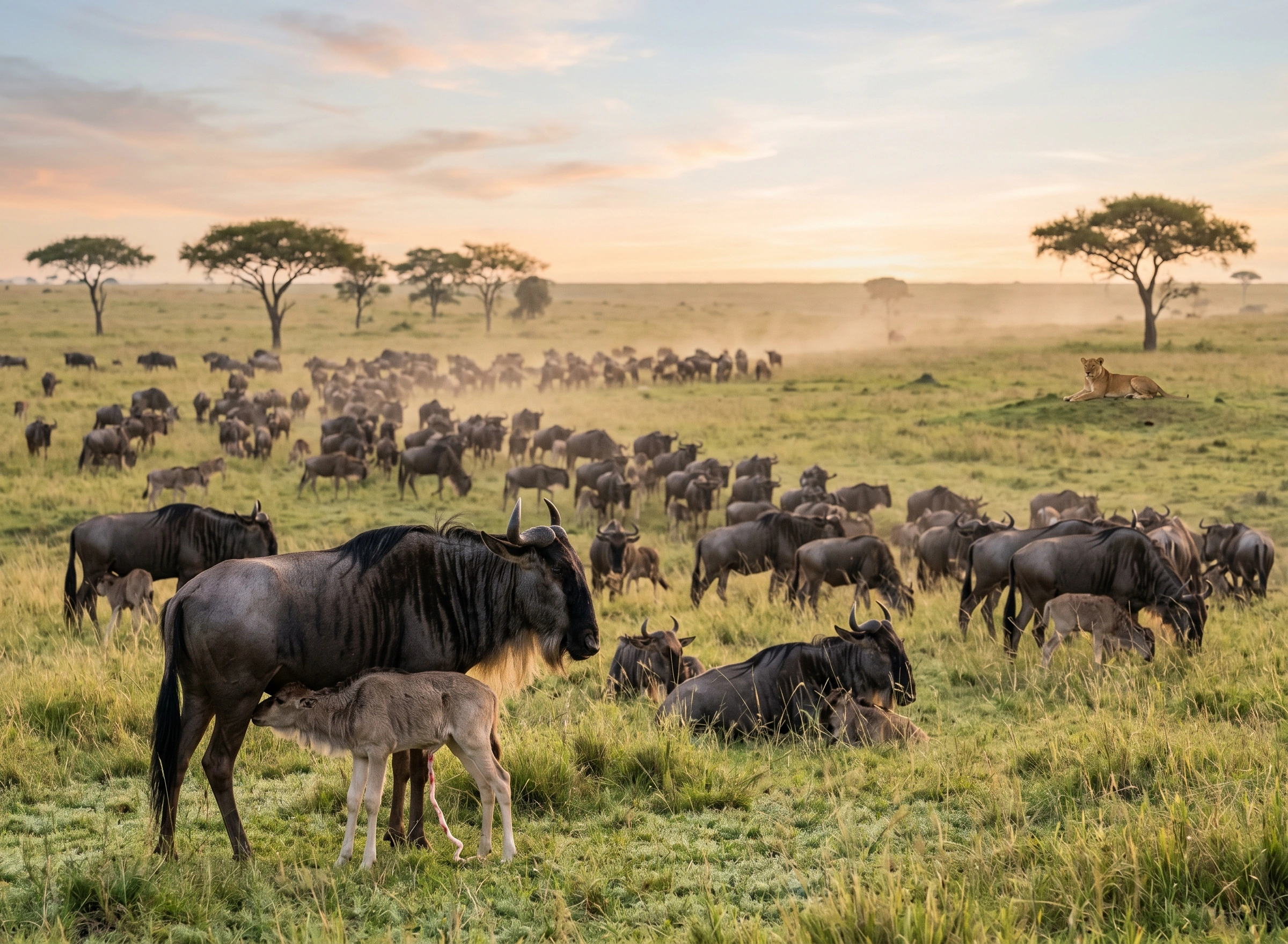 6 Days Calving Season Safari (Ndutu)