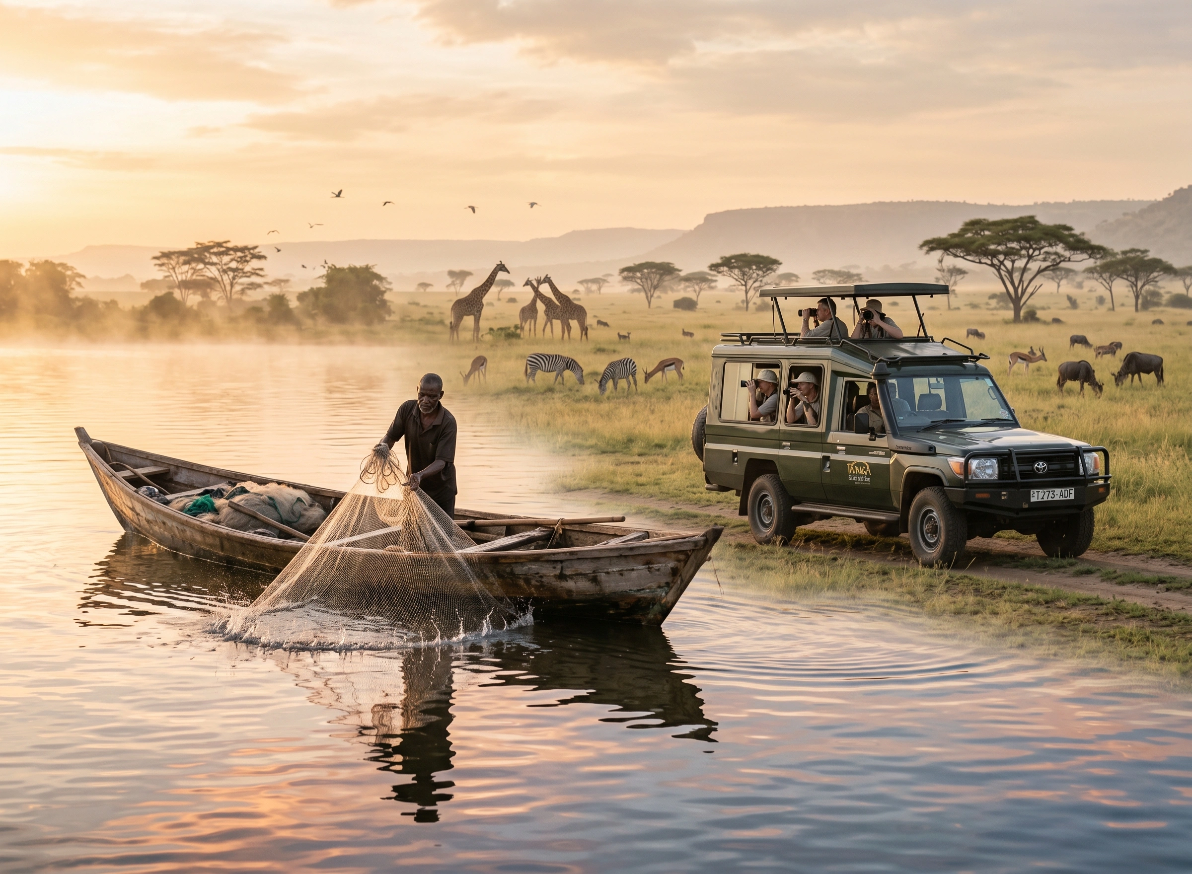 6 Days Safari with Fishing in Lake Victoria