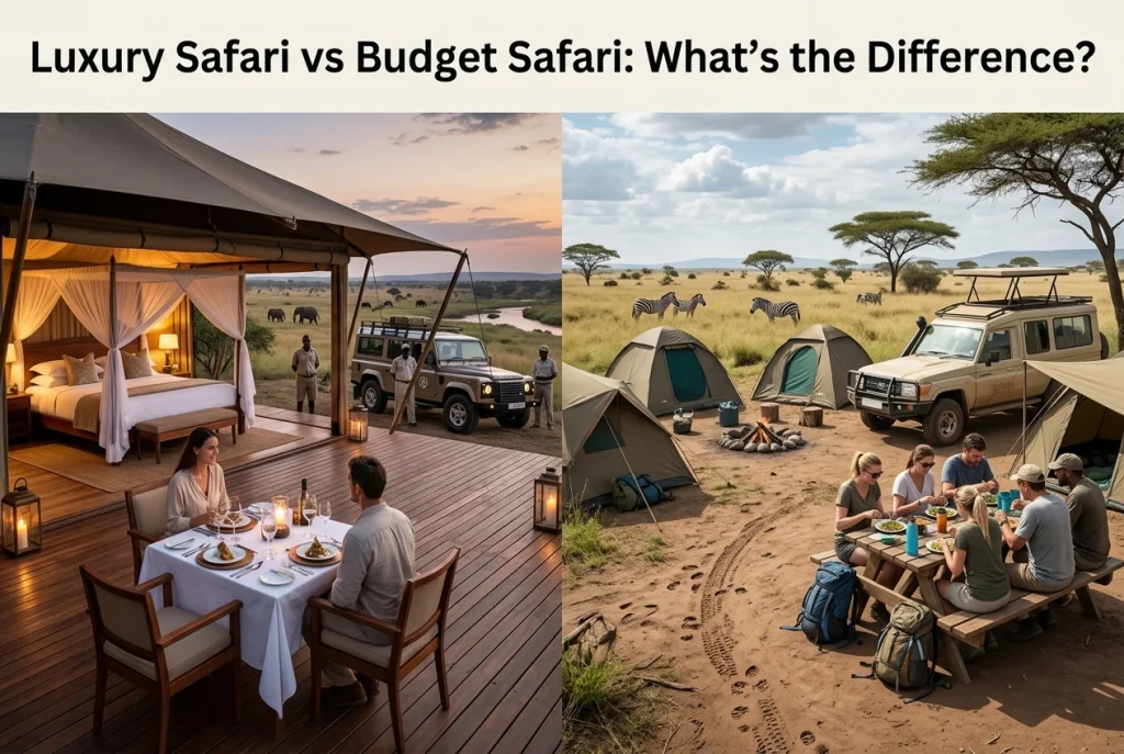 Luxury Safari vs Budget Safari: What’s the Difference? Luxury Safari vs Budget Safari: What’s the Difference?