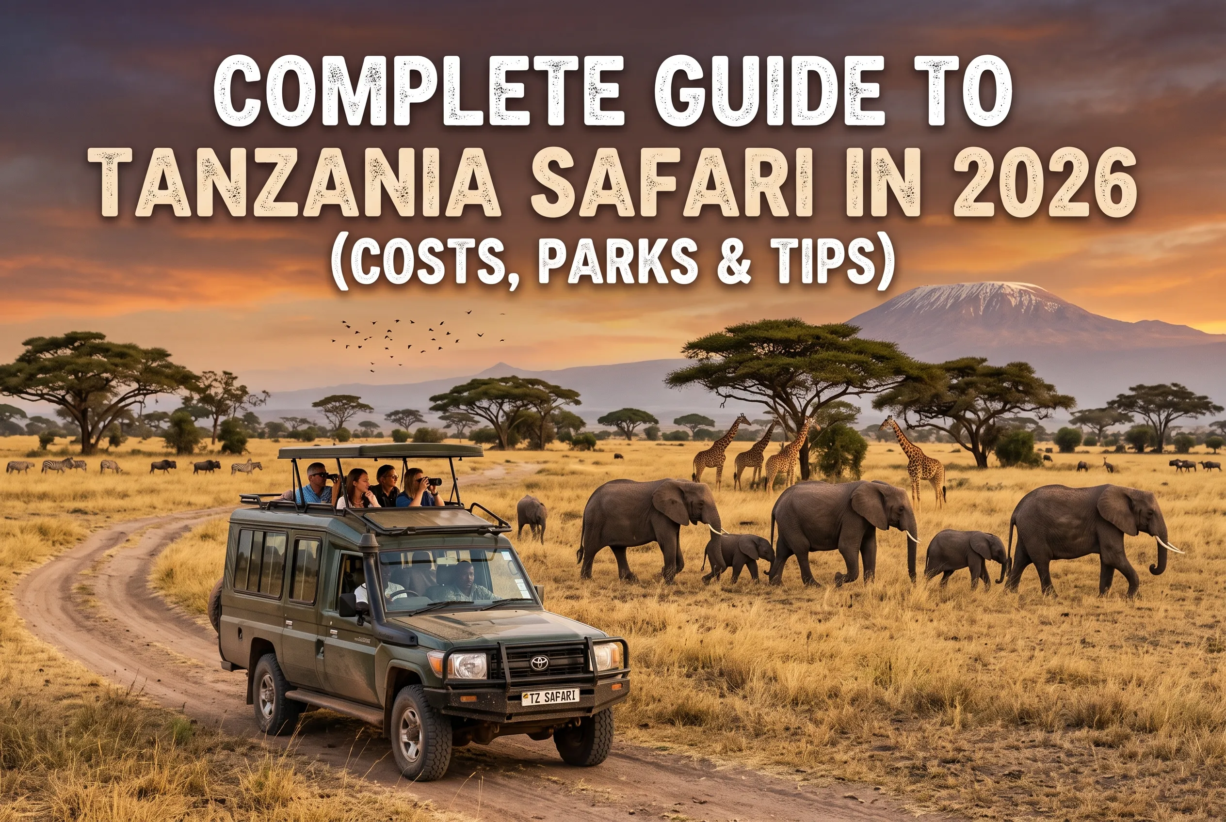 Complete Guide to Tanzania Safari in 2026 (Costs, Parks & Tips)