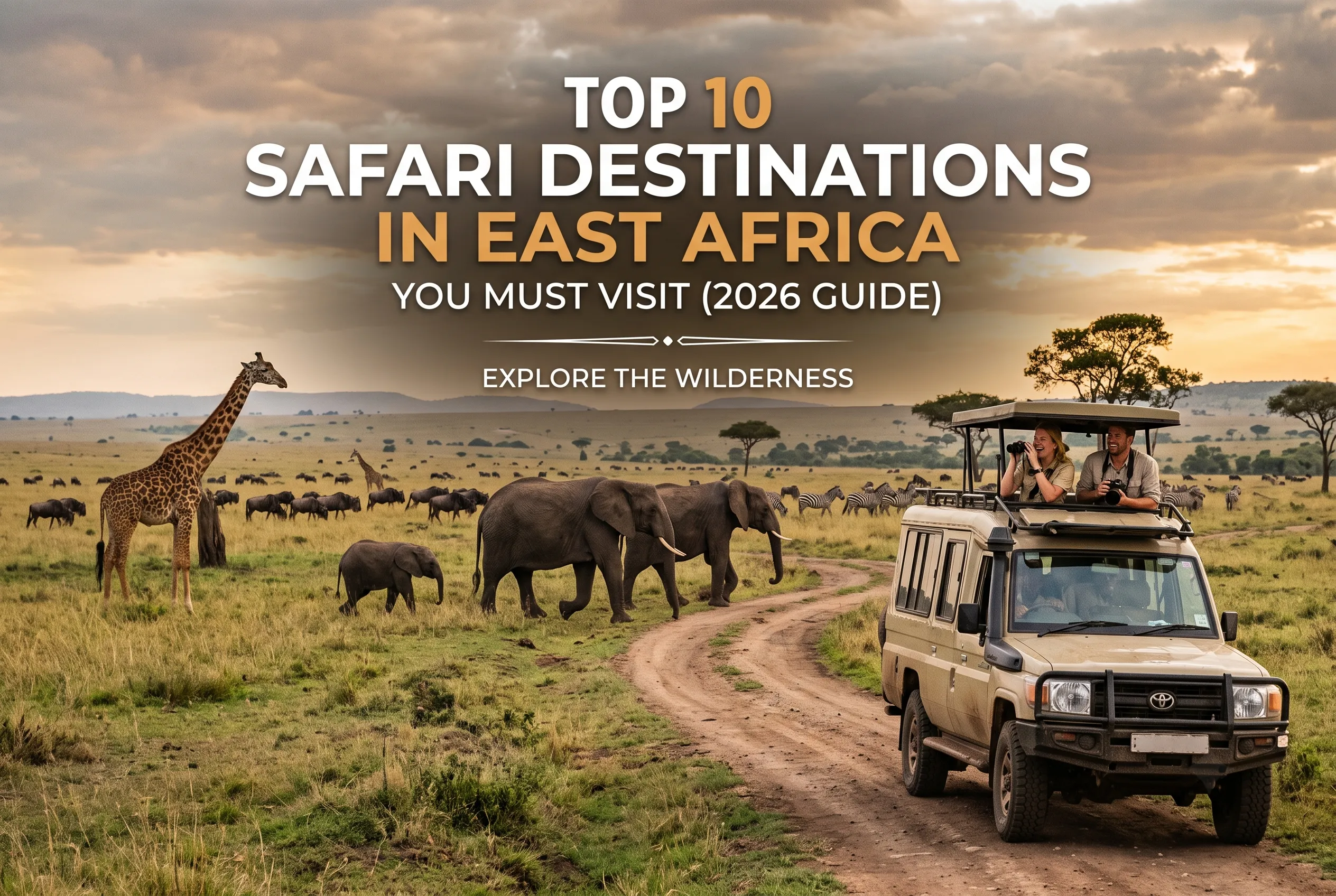 Top 10 Safari Destinations in East Africa You Must Visit (2026 Guide)