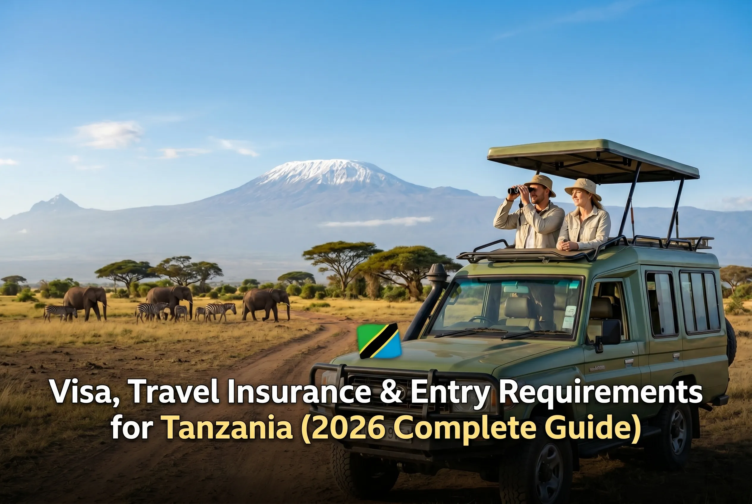 Visa, Travel Insurance & Entry Requirements for Tanzania (2026 Complete Guide)