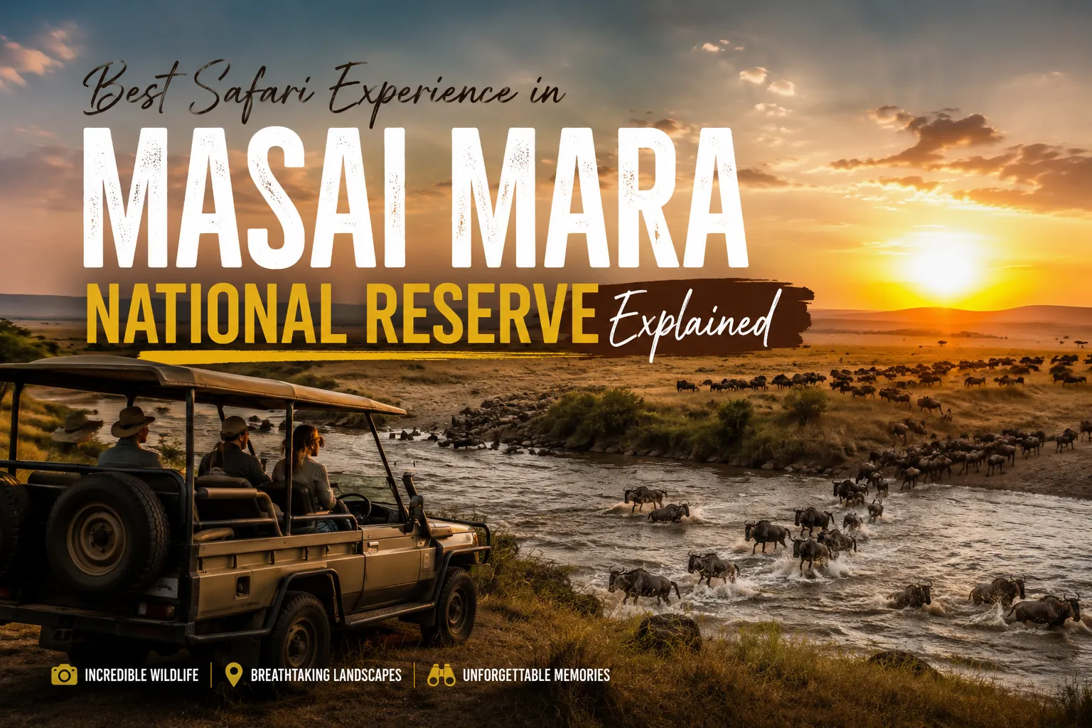 Best Safari Experience in Masai Mara National Reserve Explained