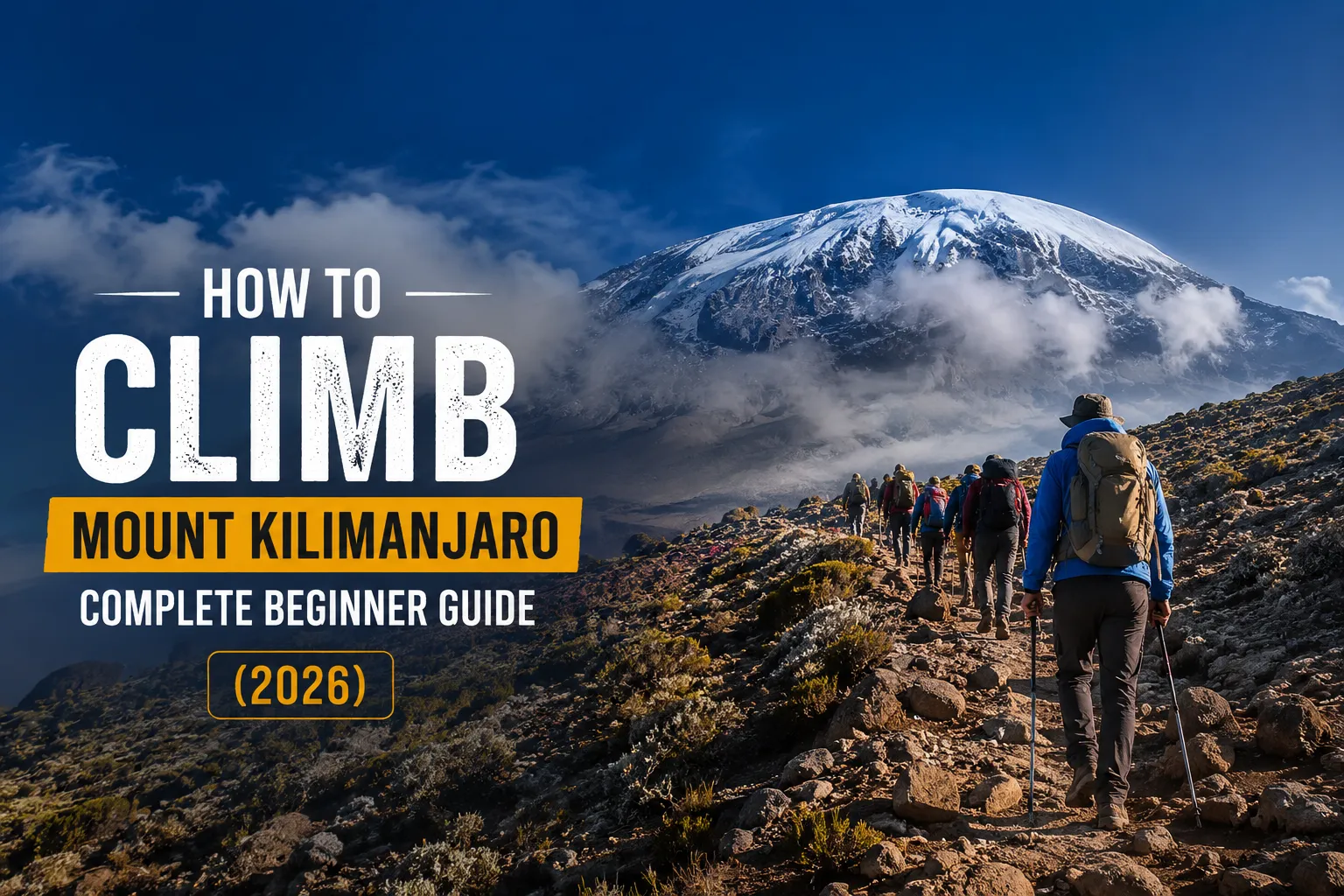 How to Climb Mount Kilimanjaro – Complete Beginner Guide (2026)
