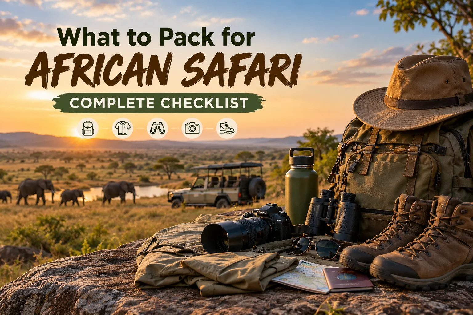 What to Pack for African Safari (Complete Checklist)
